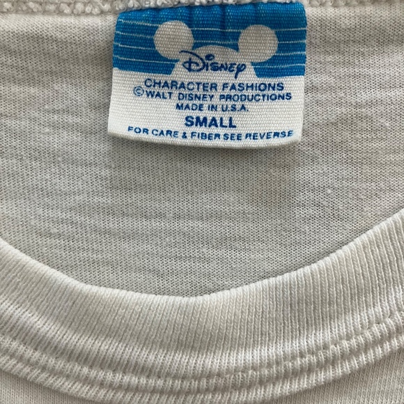 Disneyland 30th Year Anniversary White Tee Size Small - Picture 3 of 6
